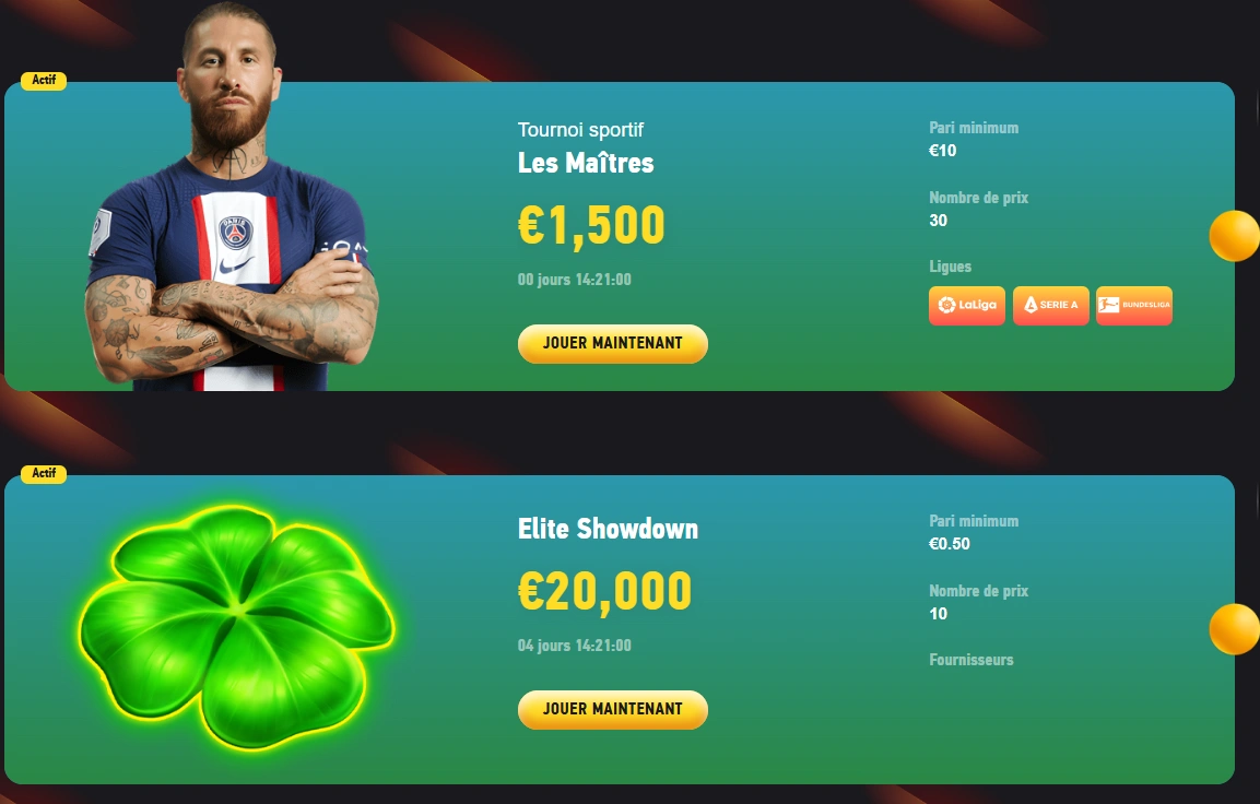 tournoi fezbet